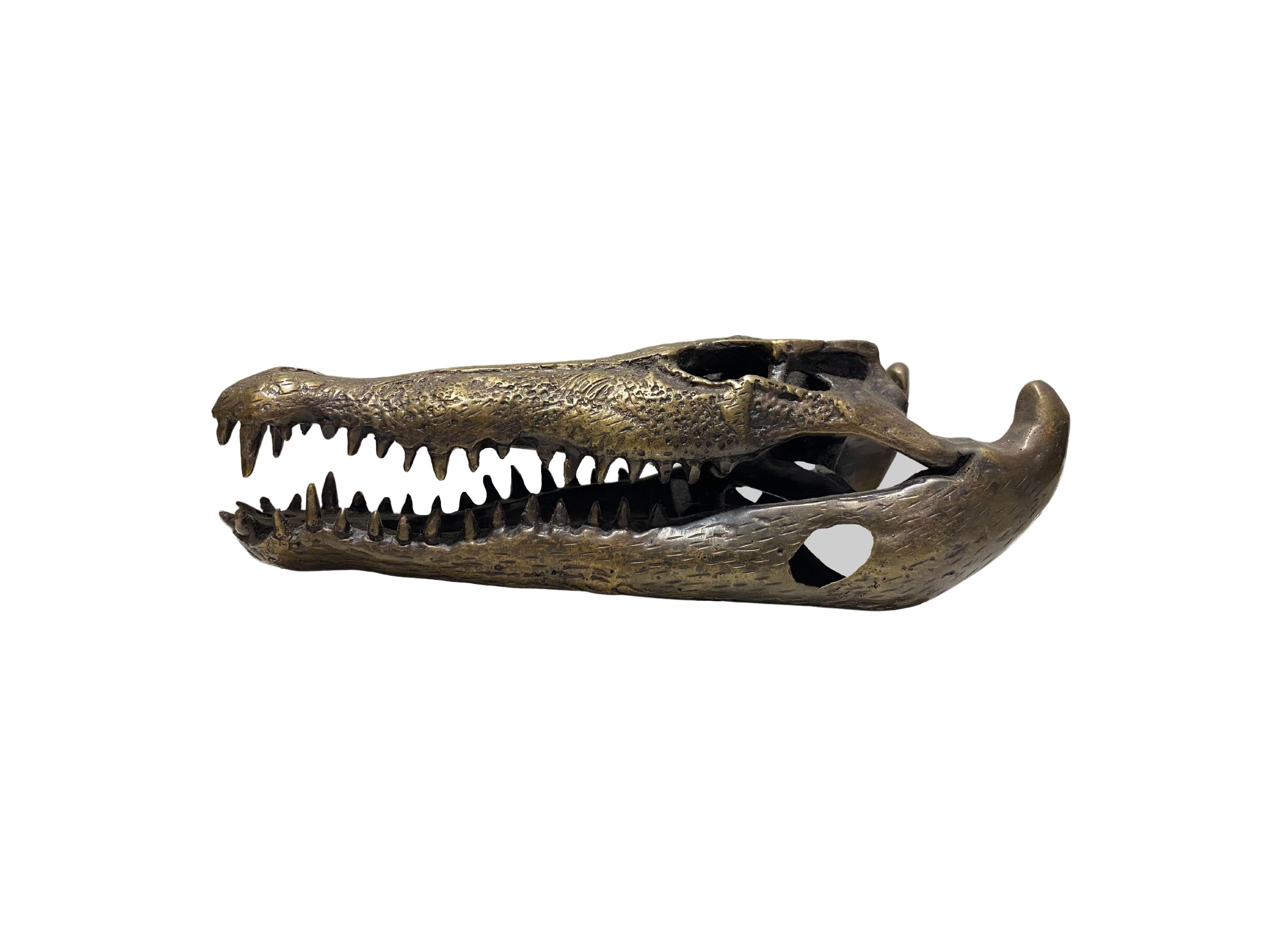 crocodile skull mask