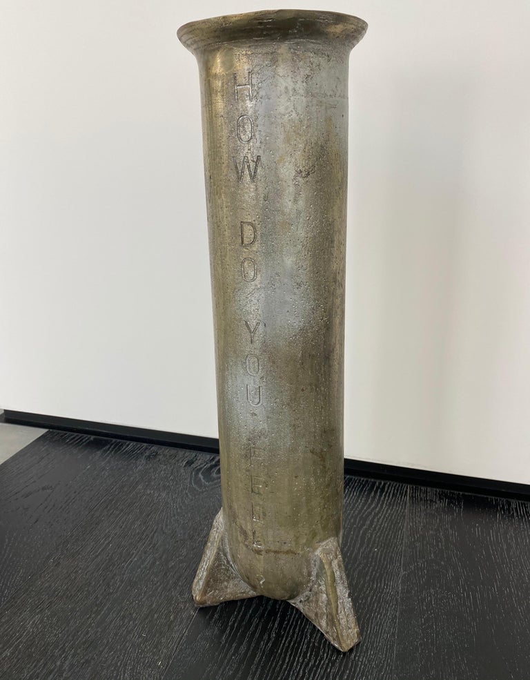 Large, Cast Bronze Urn/Vase by Rick Owens In Excellent Condition For Sale In West Hollywood, CA