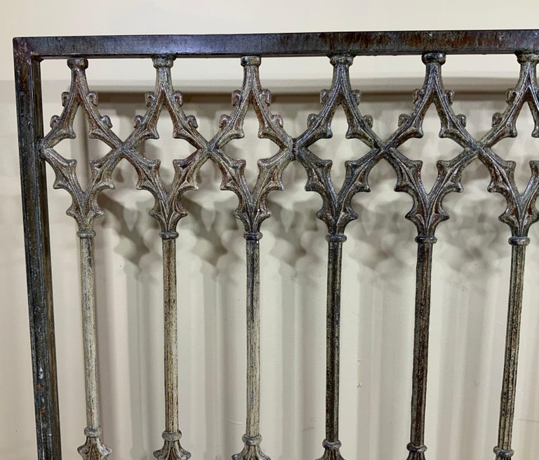 Large Cast Iron Fireplaces Screen For Sale at 1stDibs