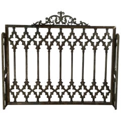 Large Cast Iron Fireplaces Screen