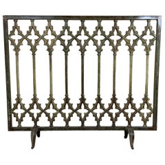 Large Cast Iron Fireplaces Screen