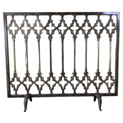 Used Large Cast Iron Fireplaces Screen