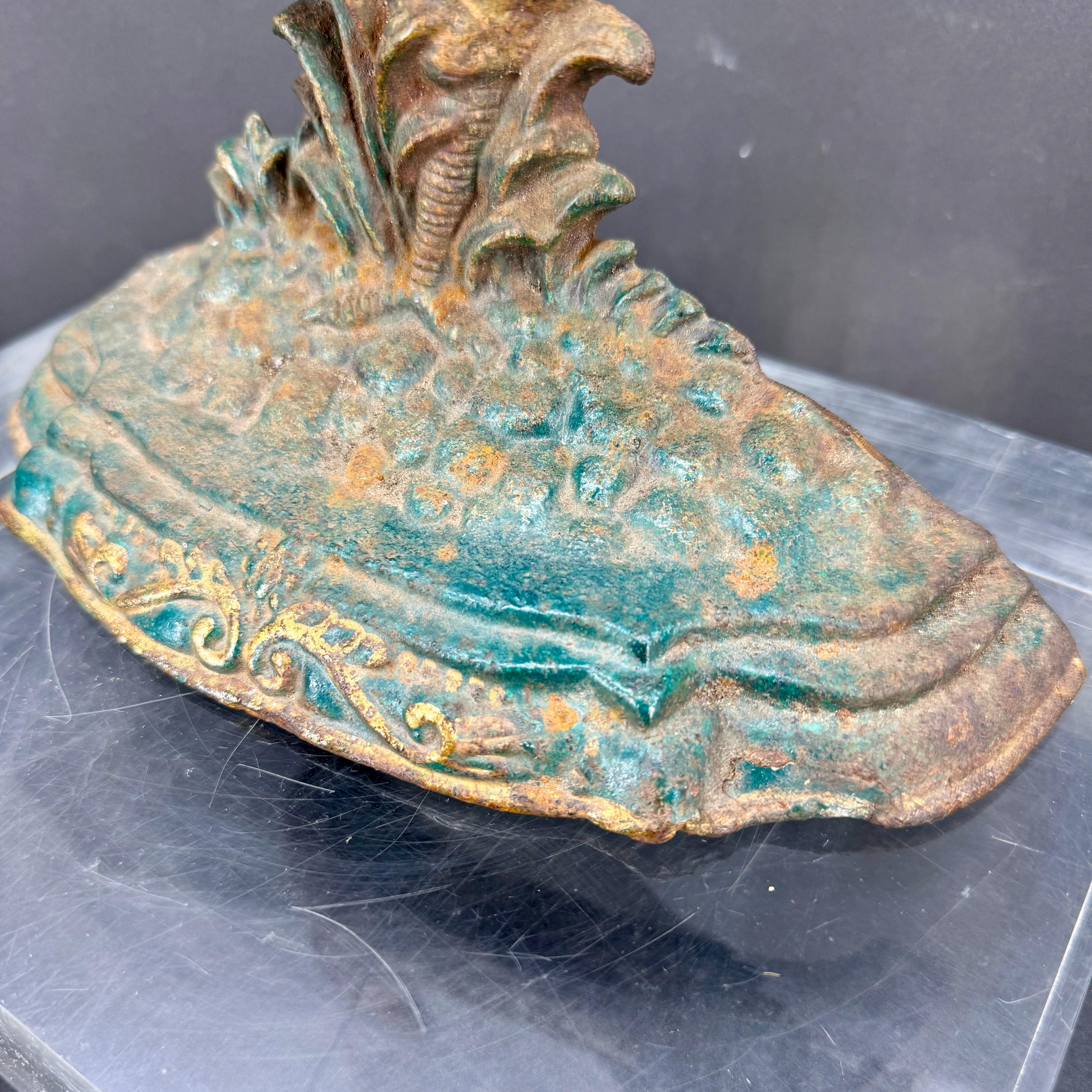 antique cast iron rooster
