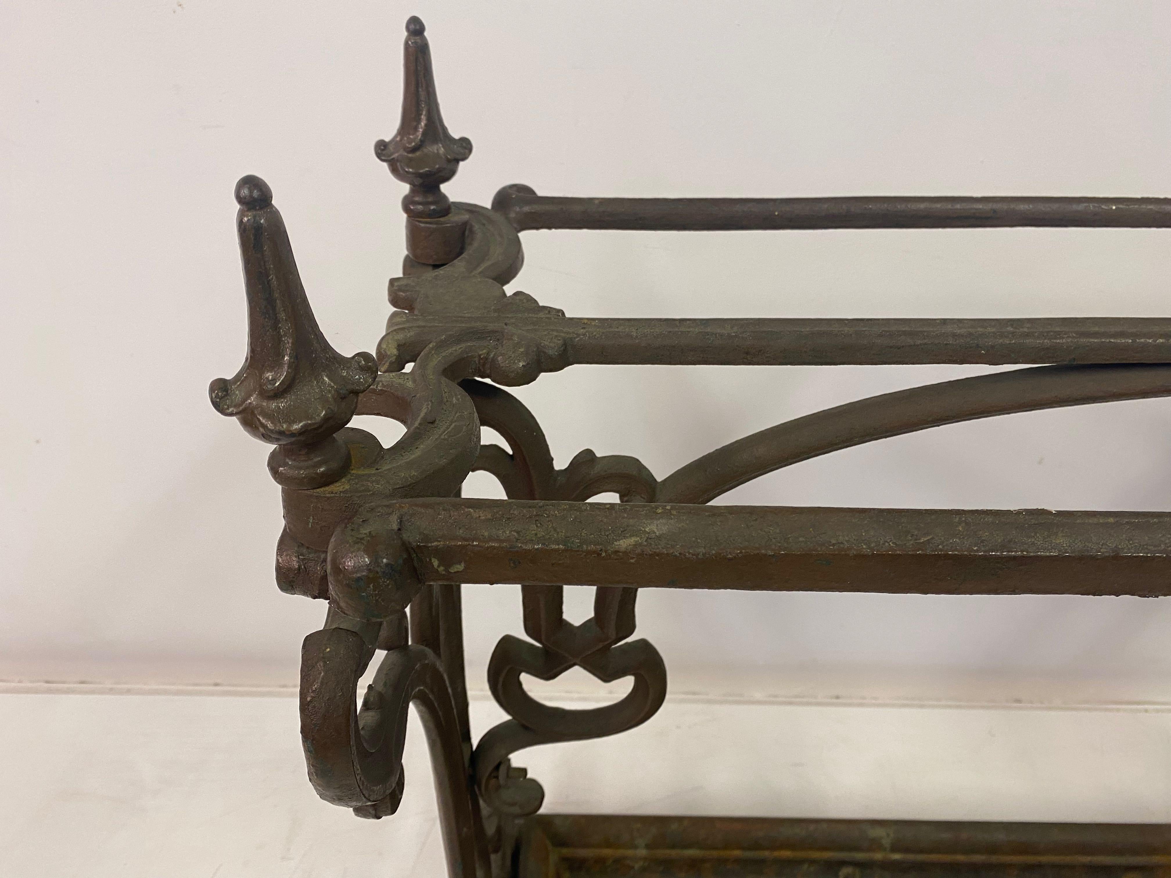 Large Cast Iron Stick and Umbrella Stand In Good Condition In London, London