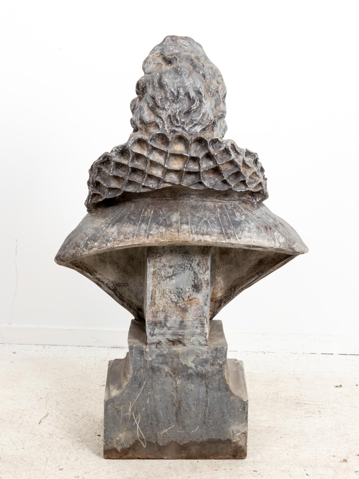 Large Cast Resin Bust of Woman 3