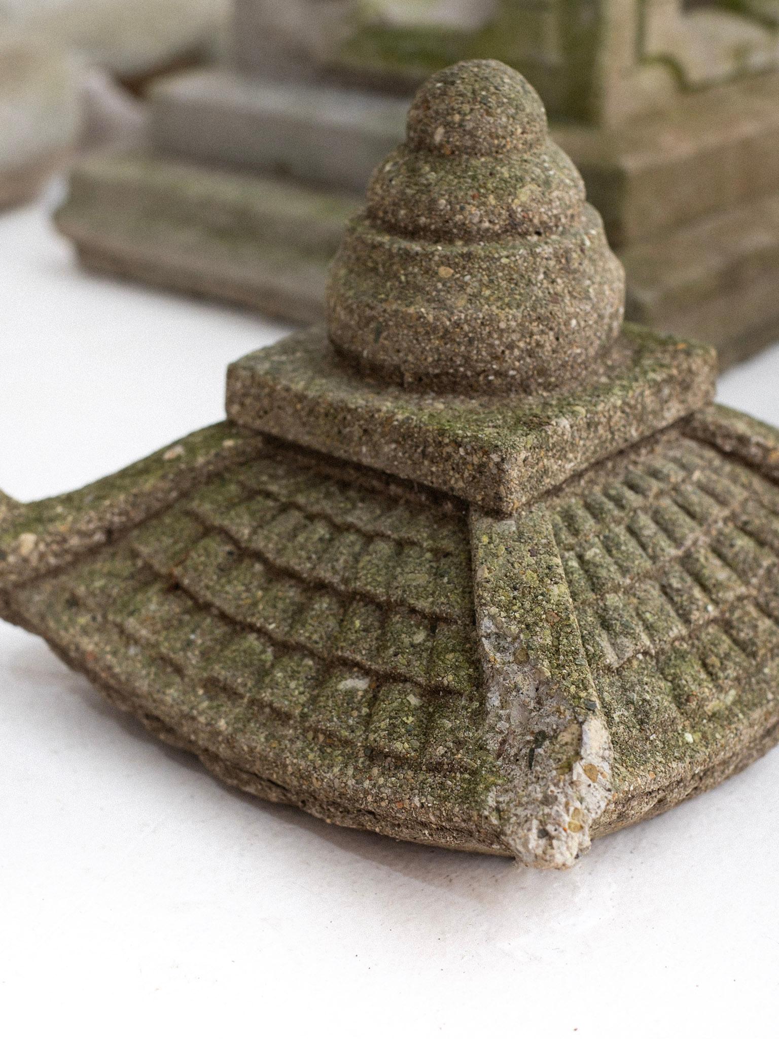 Large Cast Stone Garden Pagoda 4