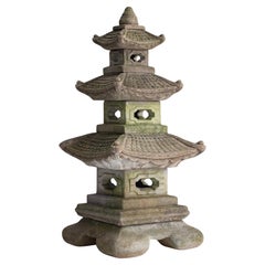 Large Cast Stone Garden Pagoda