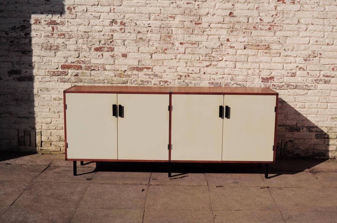 20th Century Large Cees Braakman for Pastoe “Made to Measure” Credenza, The Netherlands 1960 For Sale