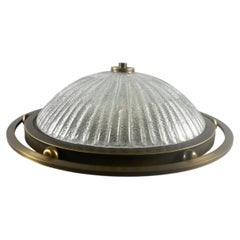 Large Ceiling Flush Mount Chandelier by Fisher Leuchten, Germany, 1970s