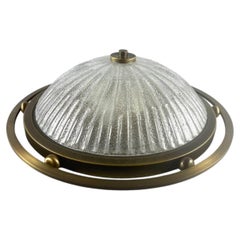 Large Ceiling Flush Mount Chandelier by Fisher Leuchten, Germany, 1970s