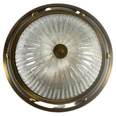 Used Large Ceiling Flush Mount Chandelier by Fisher Leuchten, Germany, 1970s