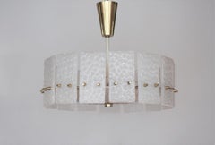 Large ceiling lamp by Kalmar, 1960s