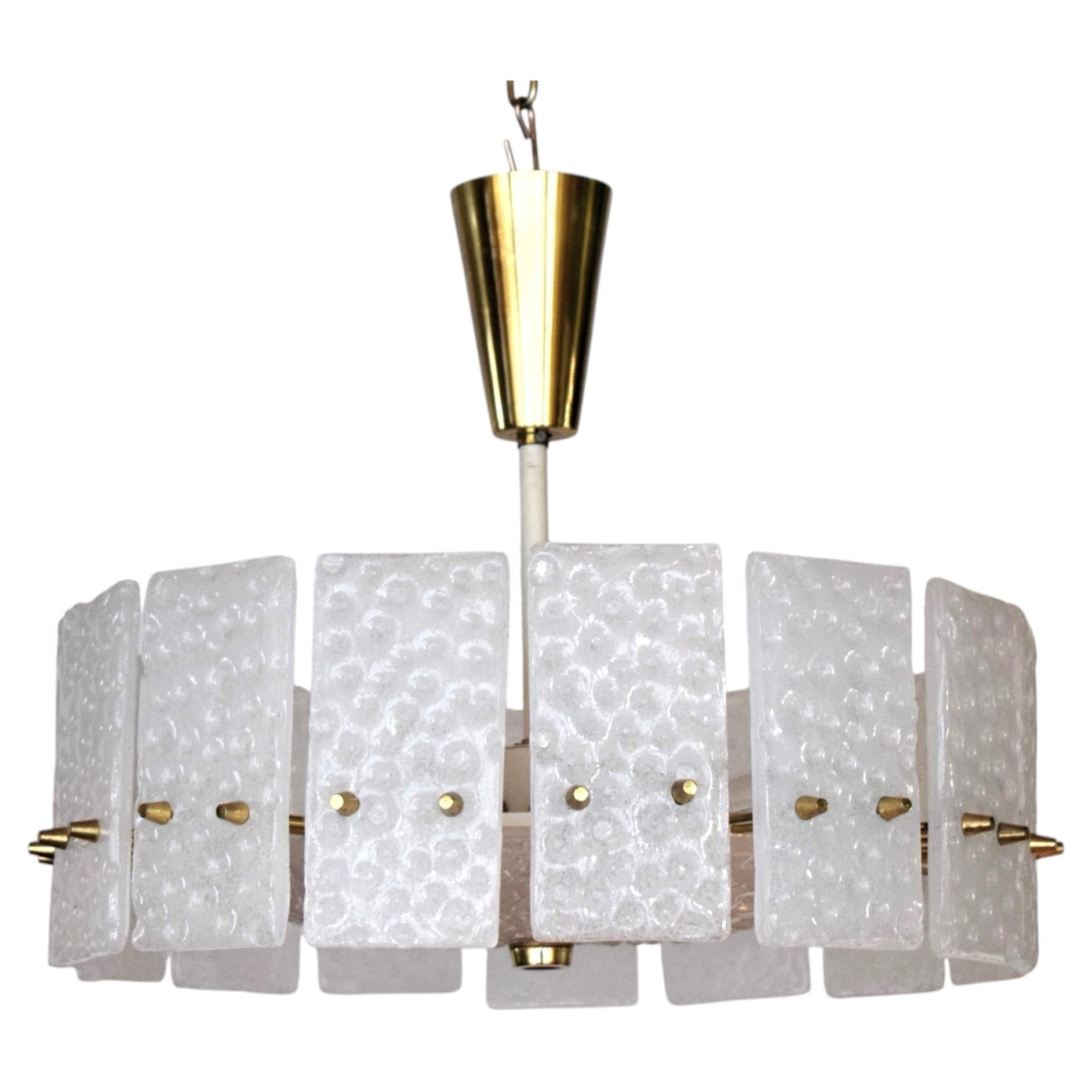Large ceiling lamp by Kalmar, 1960s For Sale