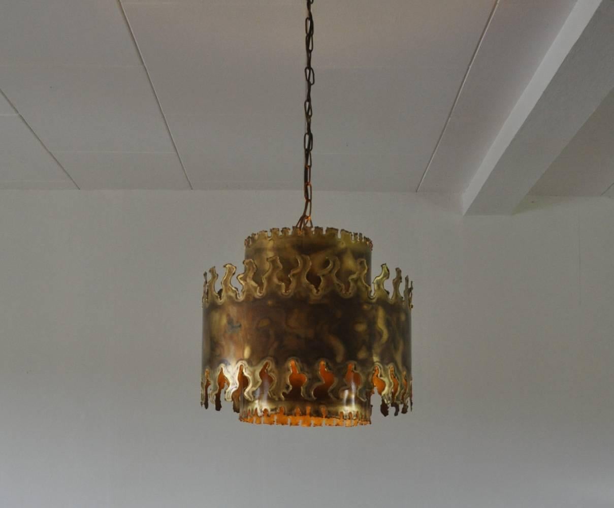 Large Ceiling Lamp Designed by Svend Aage Holm Sørensen in the 1960s in Denmark 2