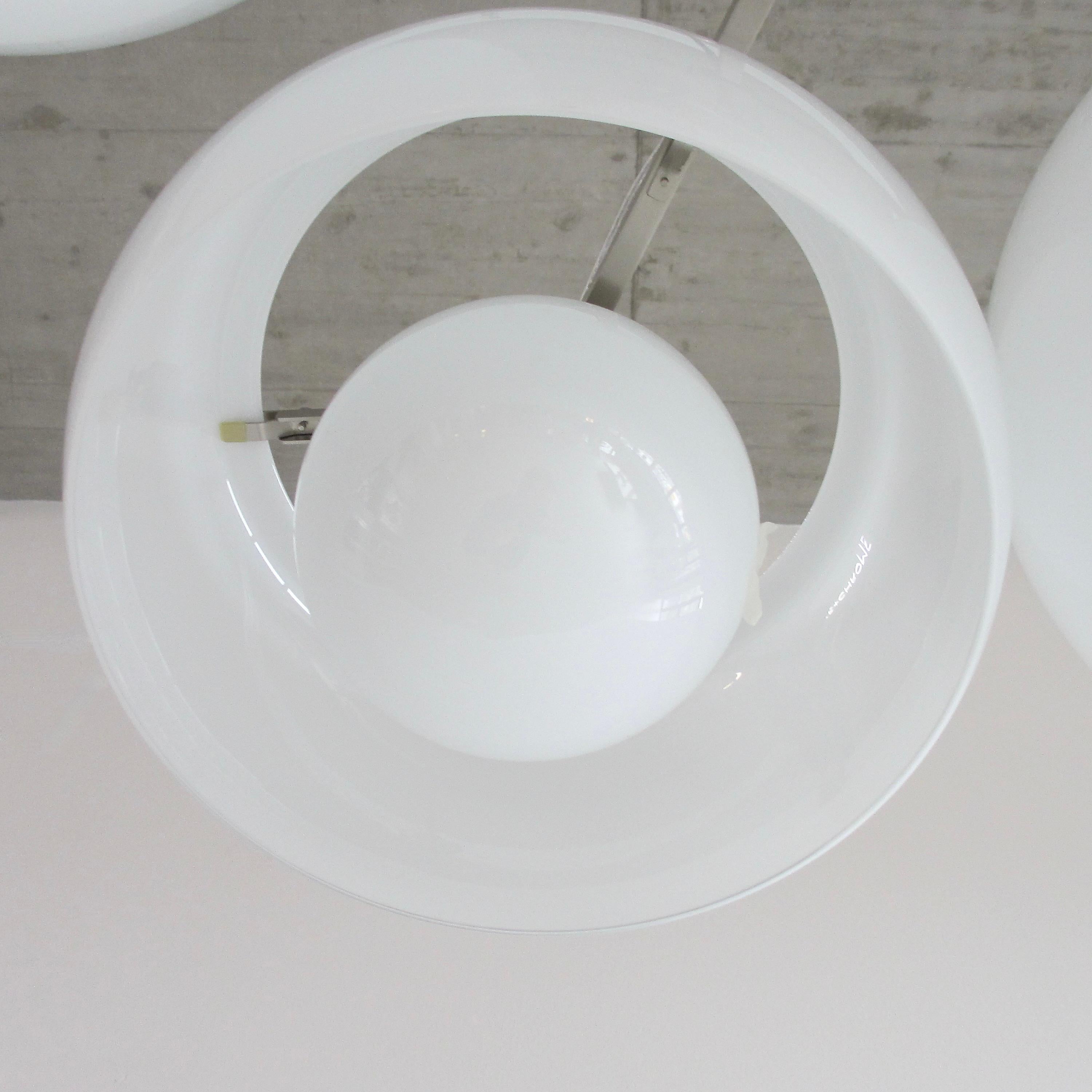 Large Ceiling Lamp PENTACLINIO, designed by Vico MAGISTRETTI for Artemide, 1961 In Good Condition For Sale In Berlin, Berlin
