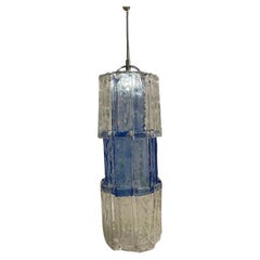 Large Ceiling Light by Fratelli Toso, Murano Glass, Italy, 1960s