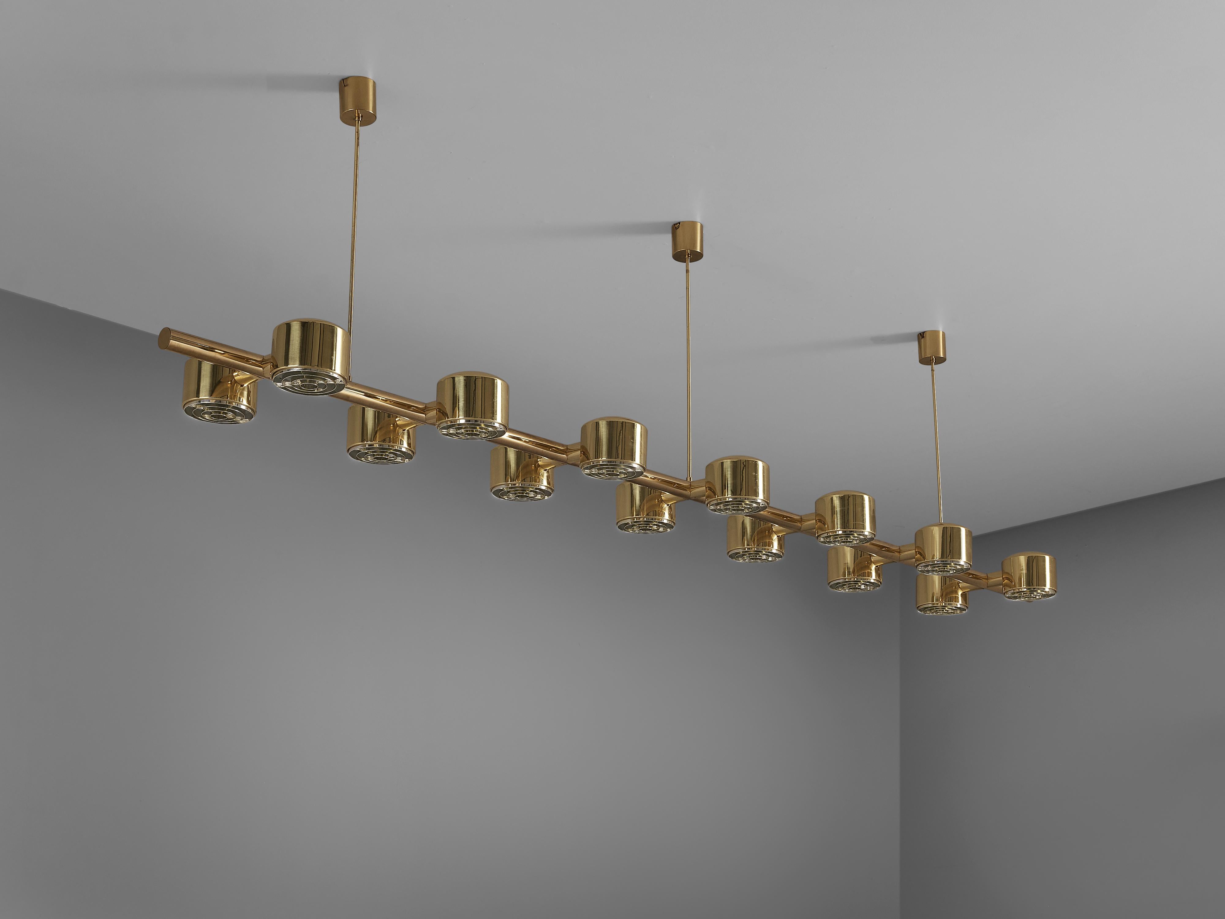 Large Ceiling Light by Hans Agne Jakobsson with Length of 10.5 ft.  3