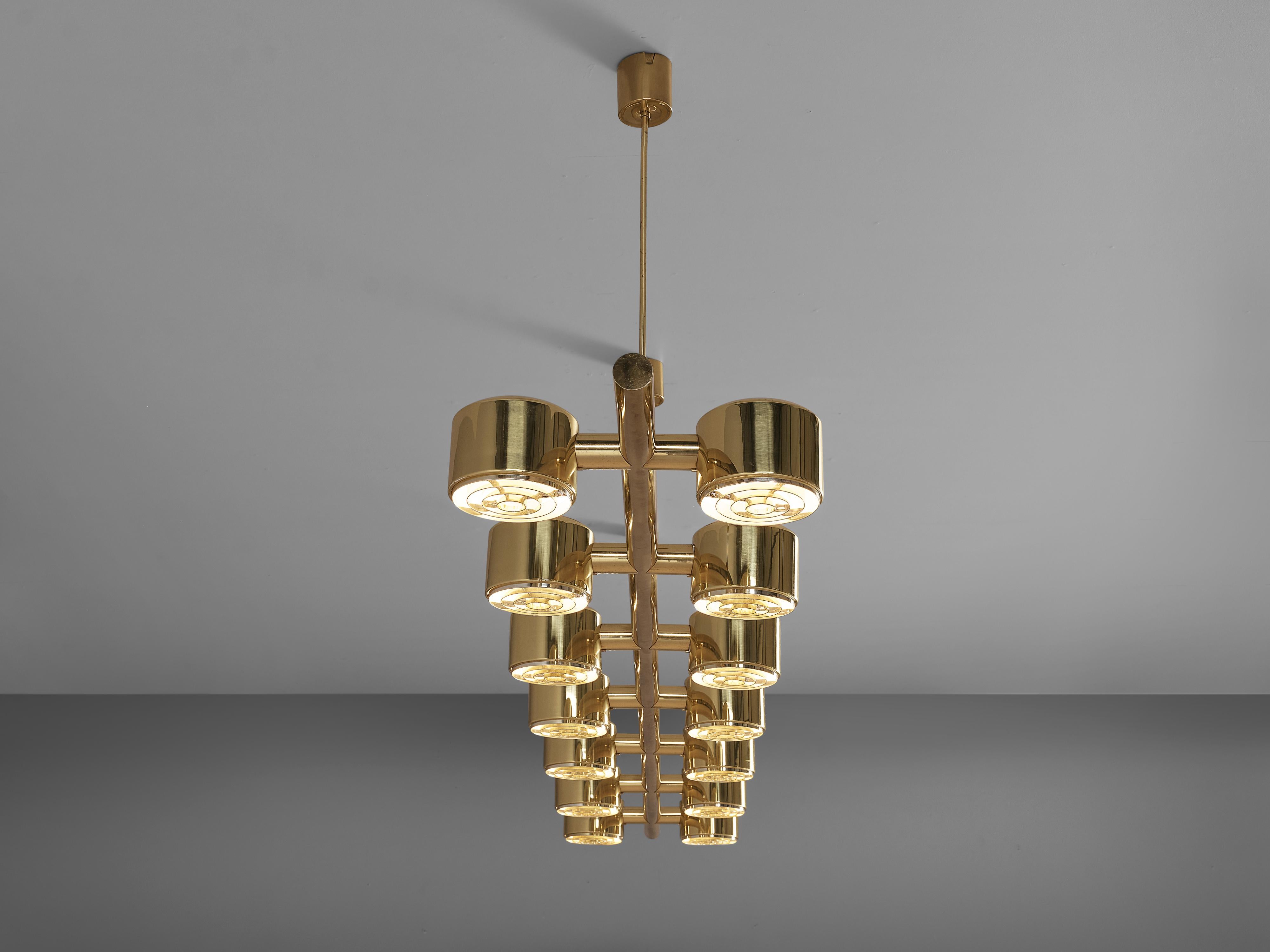 Large Ceiling Light by Hans Agne Jakobsson with Length of 10.5 ft.  4