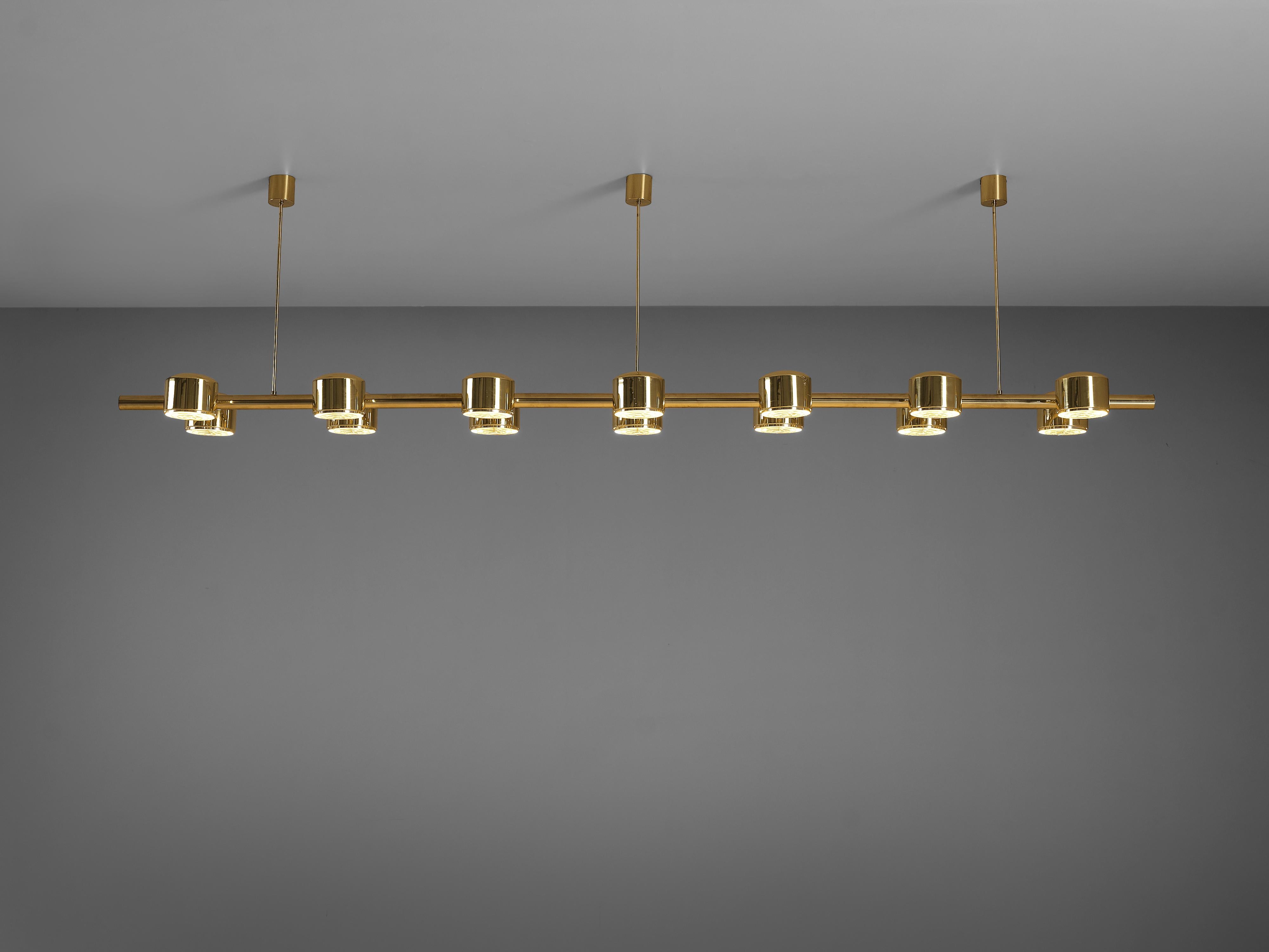 Mid-20th Century Large Ceiling Light by Hans Agne Jakobsson 