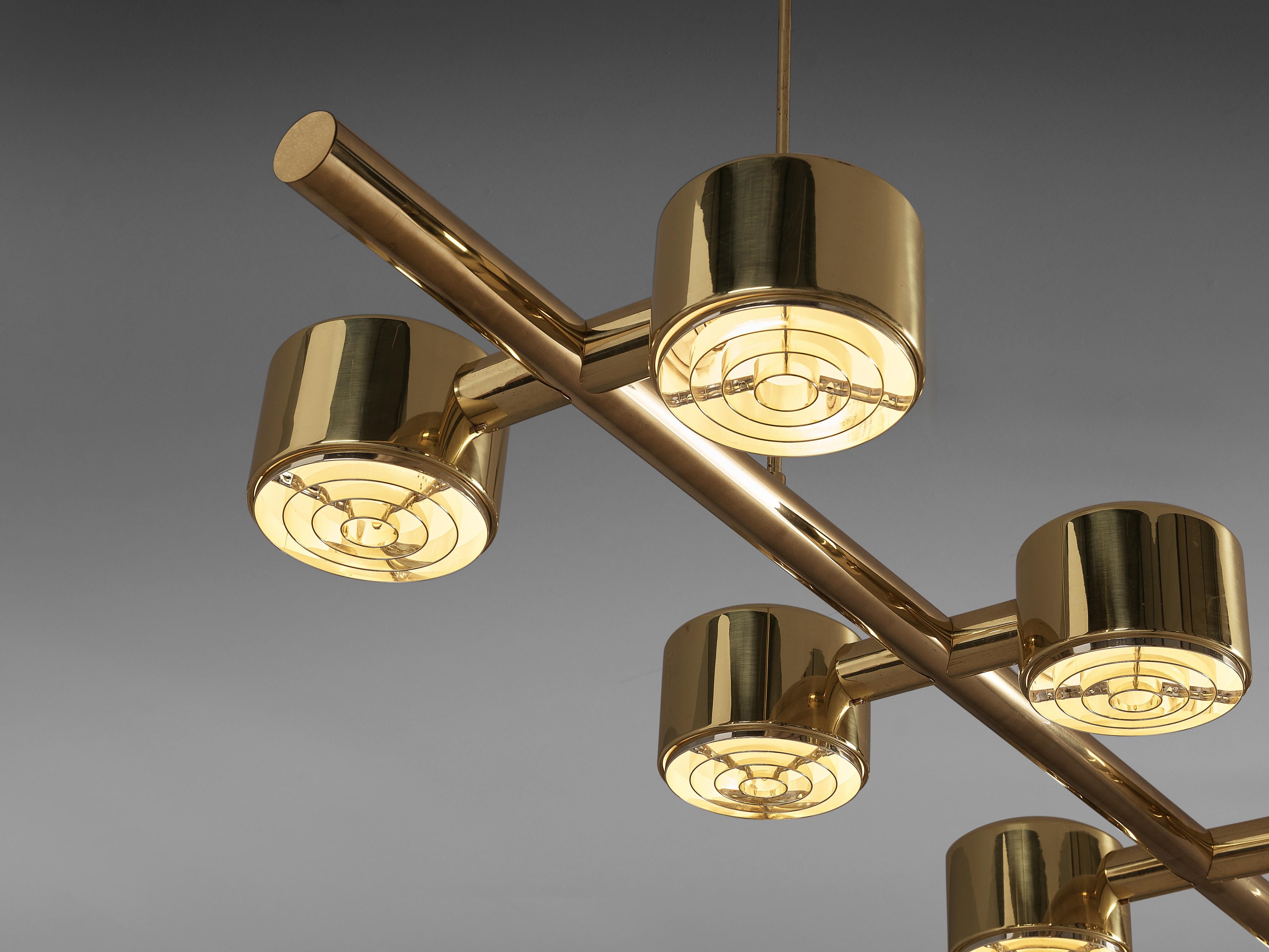 Large Ceiling Light by Hans Agne Jakobsson with Length of 10.5 ft. 2