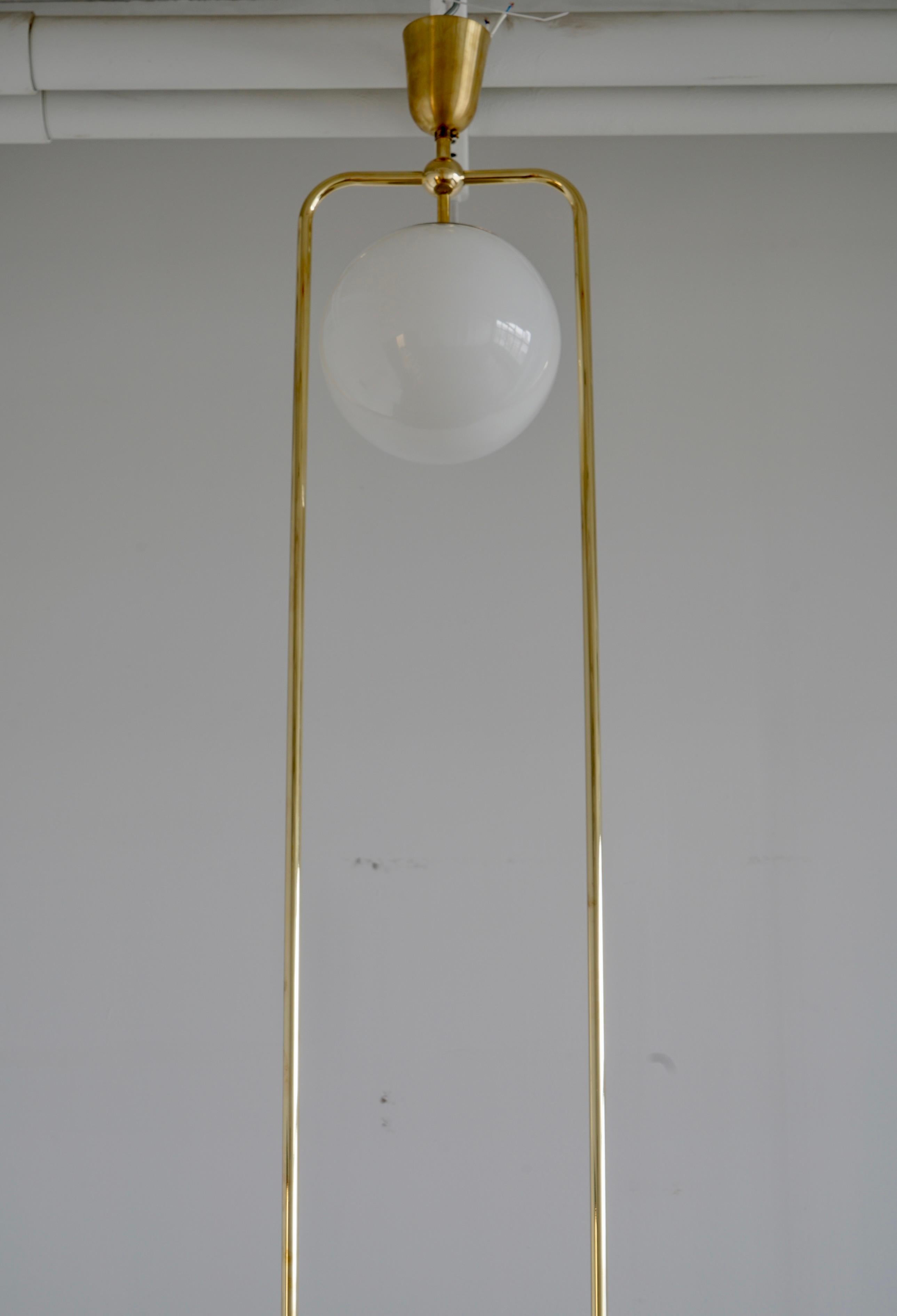 Gran lámpara de techo de Paavo Tynell para Taito Oy, Model 1925. en venta 7