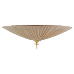 Retro Large ceiling light by Paavo Tynell, Model 1076, Idman.