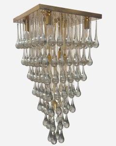 Large ceiling light "drops", Lumica, Barcelona, Spain, circa 1970