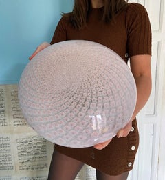 Grande lampada da soffitto o da parete di La Murrina, Murano, anni '70