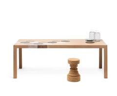 Large Cementino Dining Table in Natural Finish by Mogg