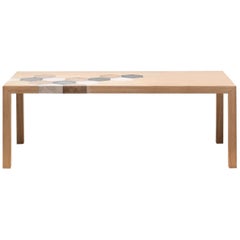 Large Cementino Dining Table in Natural Finish by Mogg