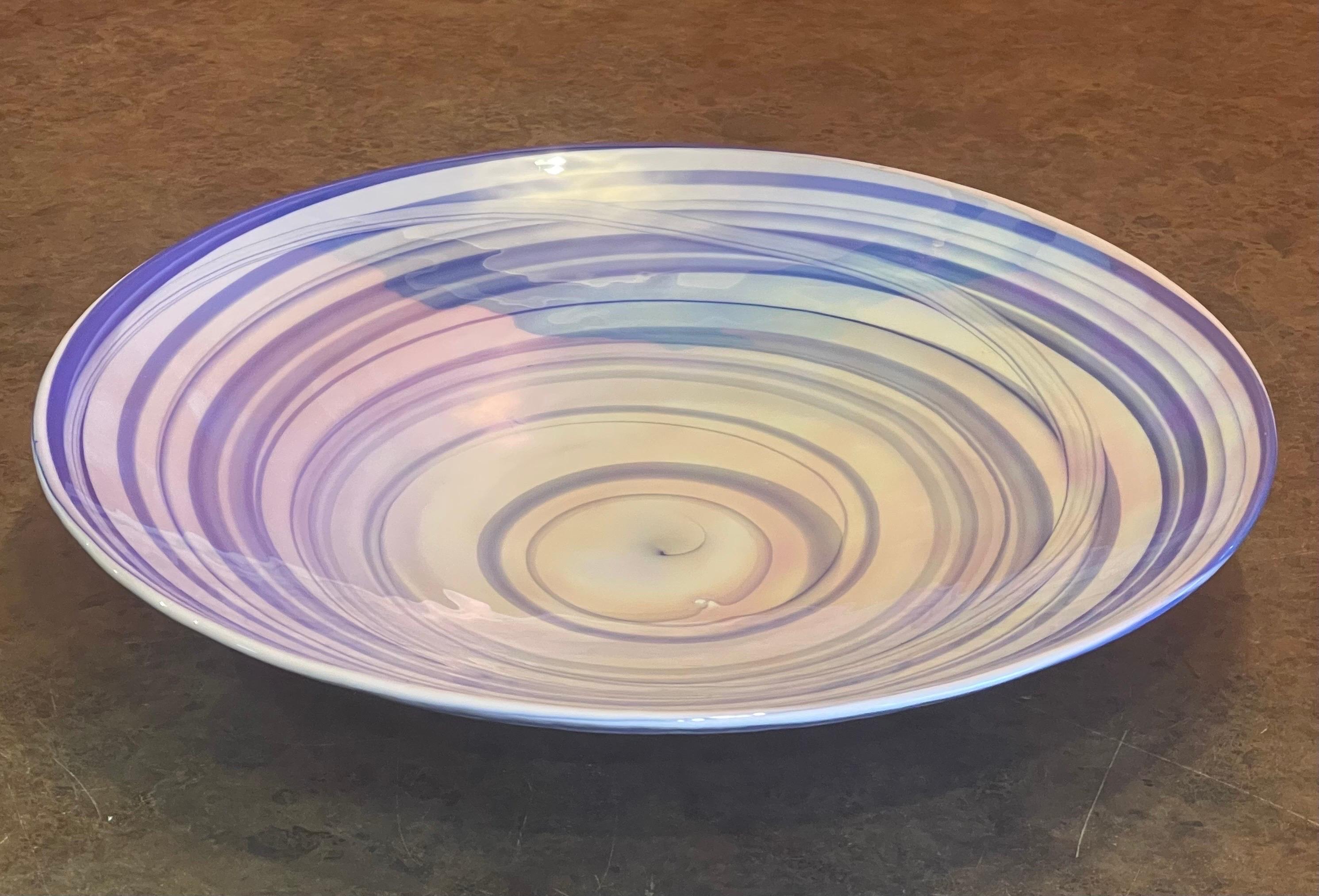 murano glass fruit bowl