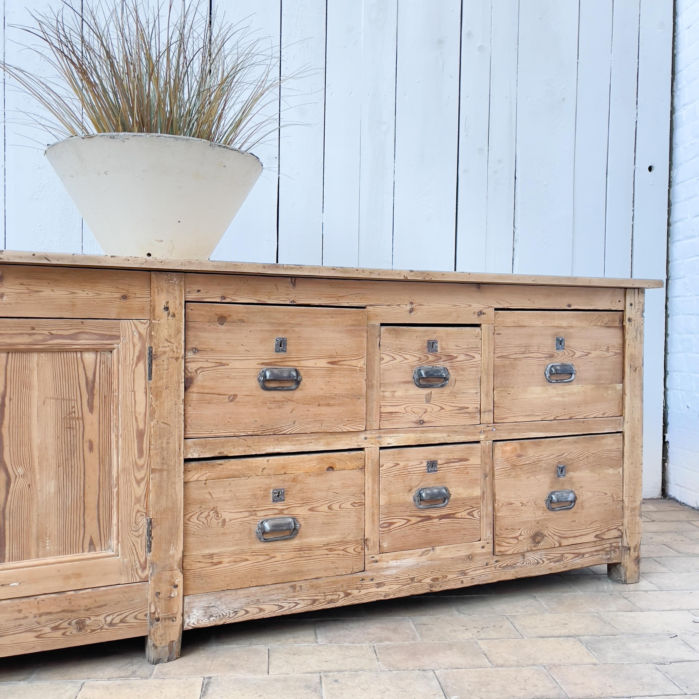 Large Central Haberdashery Cabinet, 1930 For Sale 2