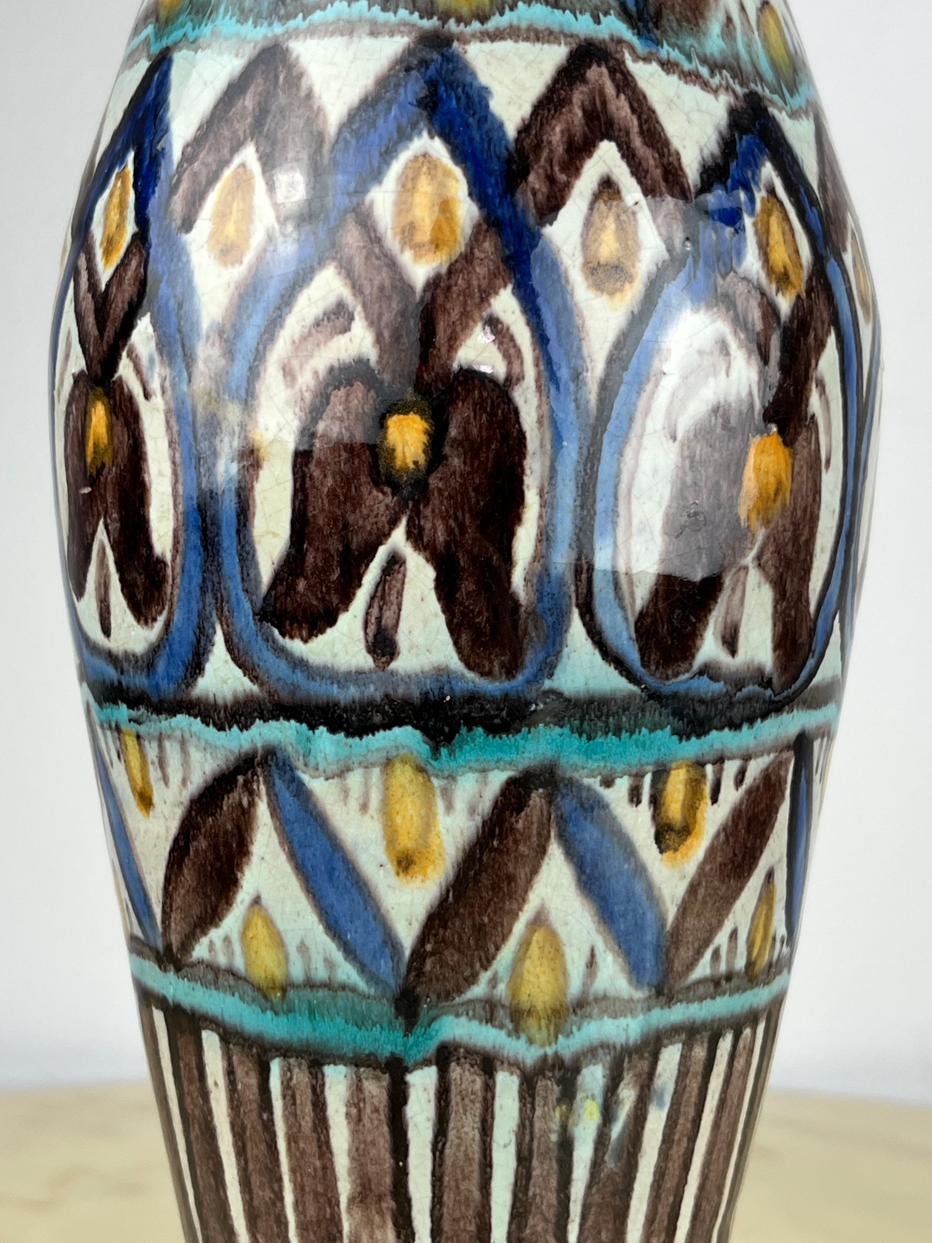 Large Ceramic Amphora, Tunisia, 1960s In Excellent Condition For Sale In Palermo, IT