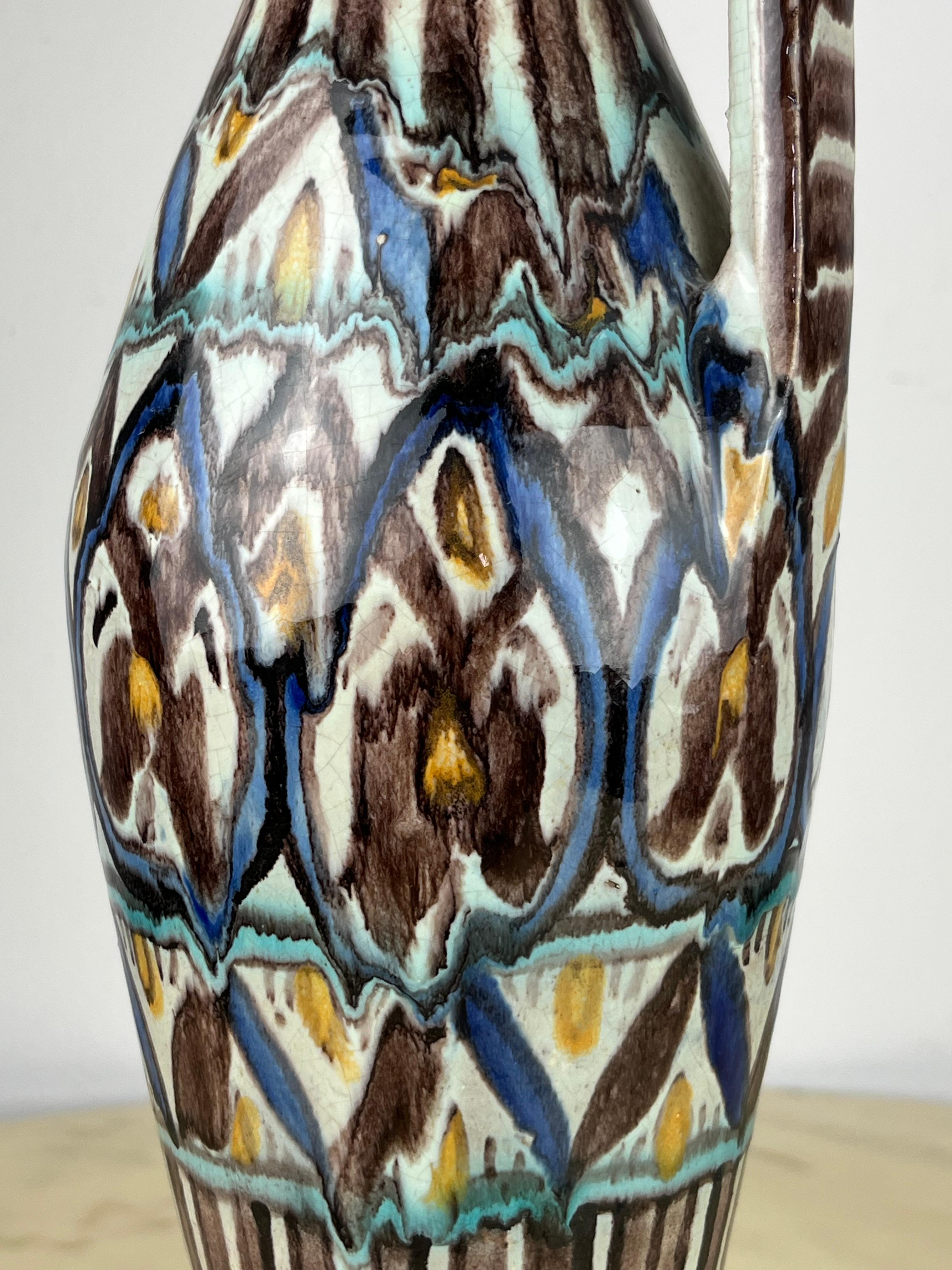Grande Amphora Ceramics, Tunisia, anni '60 In condizioni ottime in vendita a Palermo, IT