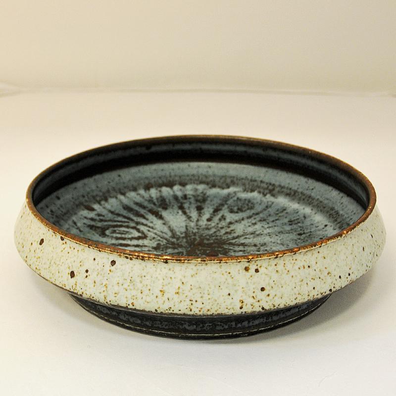 Swedish Large Ceramic Bowl by Drejargruppen for Rörstrand, Sweden 1972