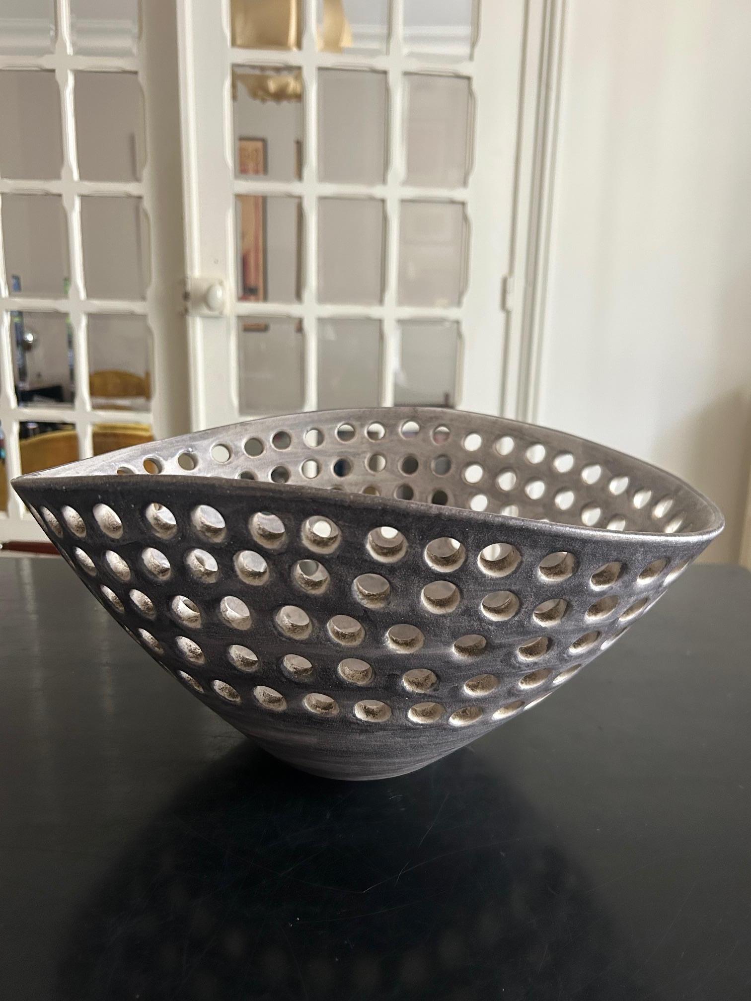 ciotola grande in ceramica Marcel Guillot in vendita 4