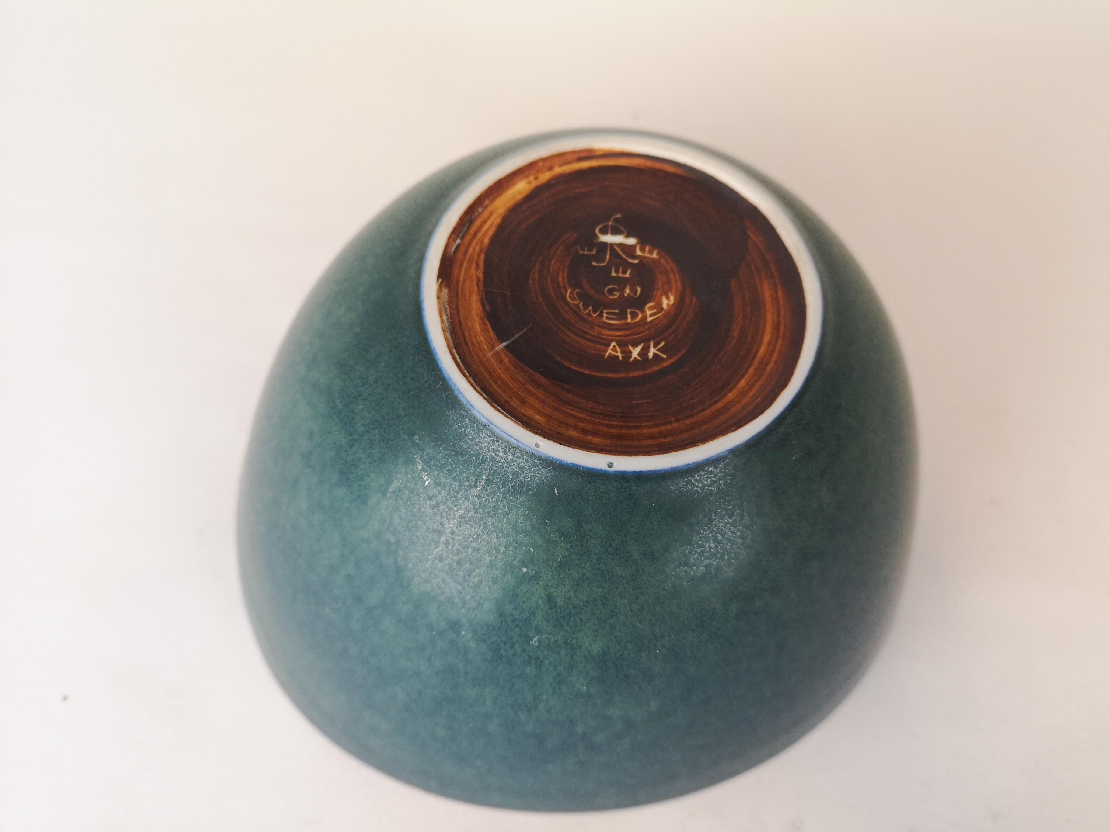 Large Ceramic Bowl Rörstrand Gunnar Nylund, Sweden, 1950s 1