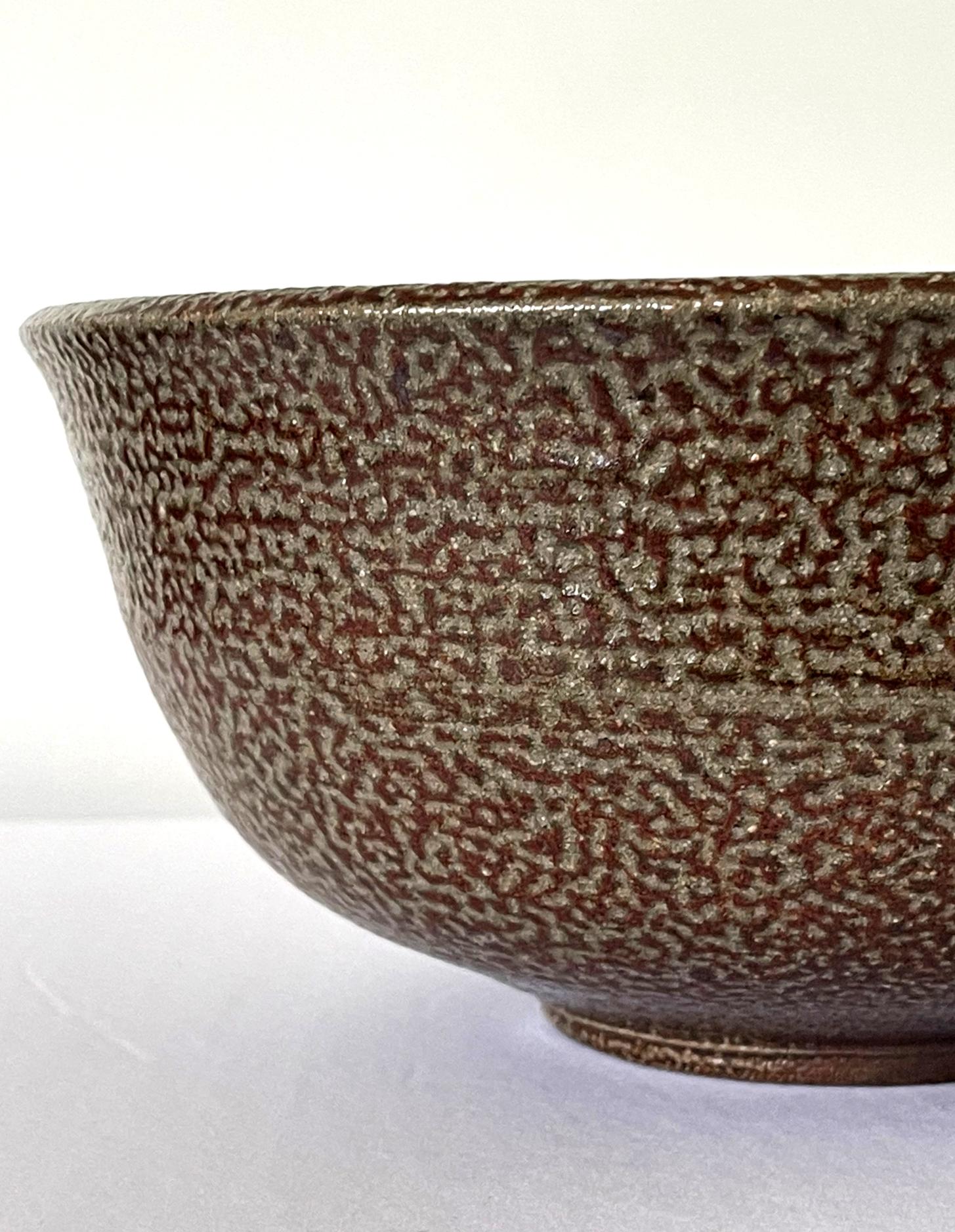 Large Ceramic Bowl Toshiko Takaezu For Sale 1