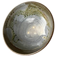 Vintage Large Ceramic Bowl Toshiko Takaezu