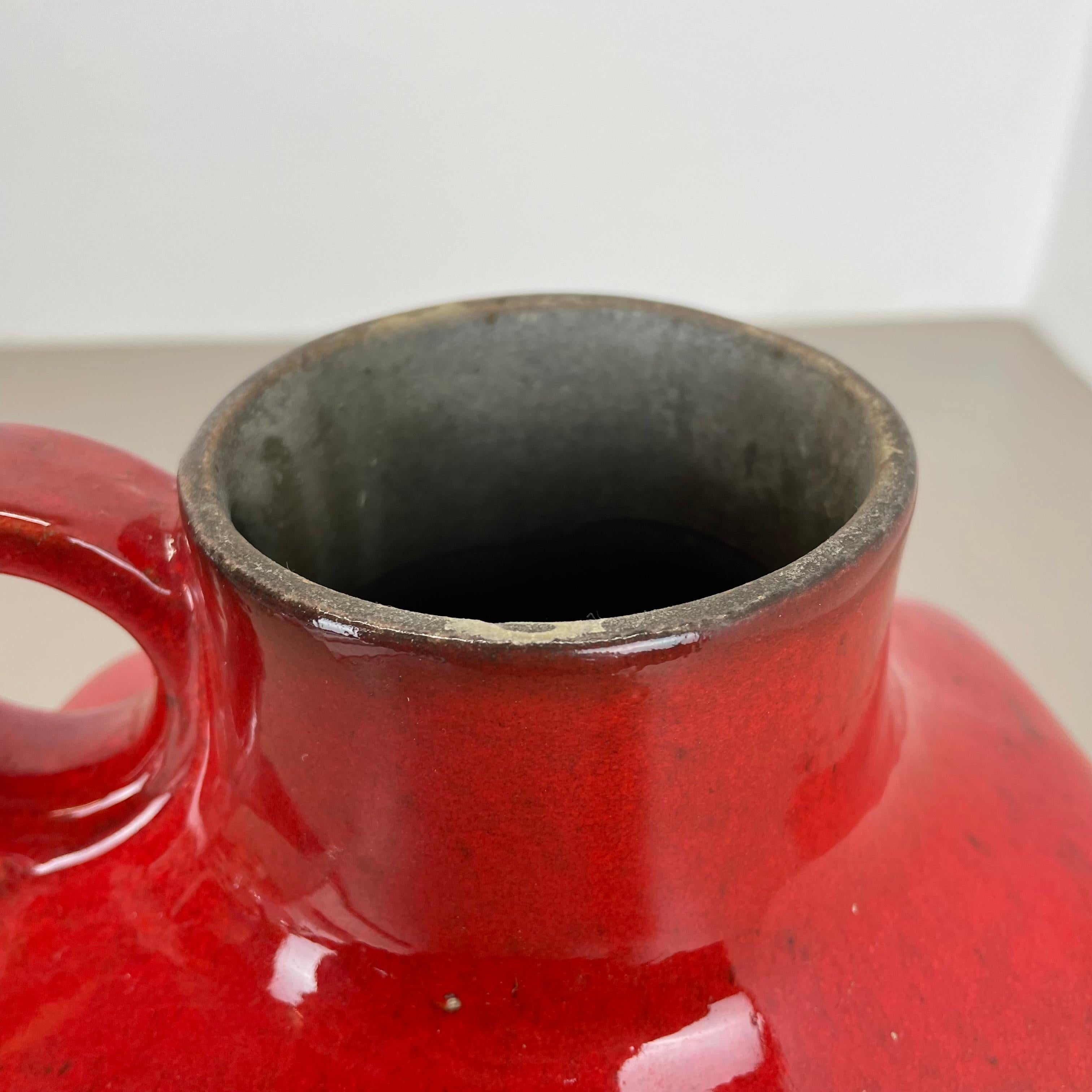 Large Ceramic Brutalist Vase FAT LAVA by Walter Gerhards, Germany, 1970s For Sale 6