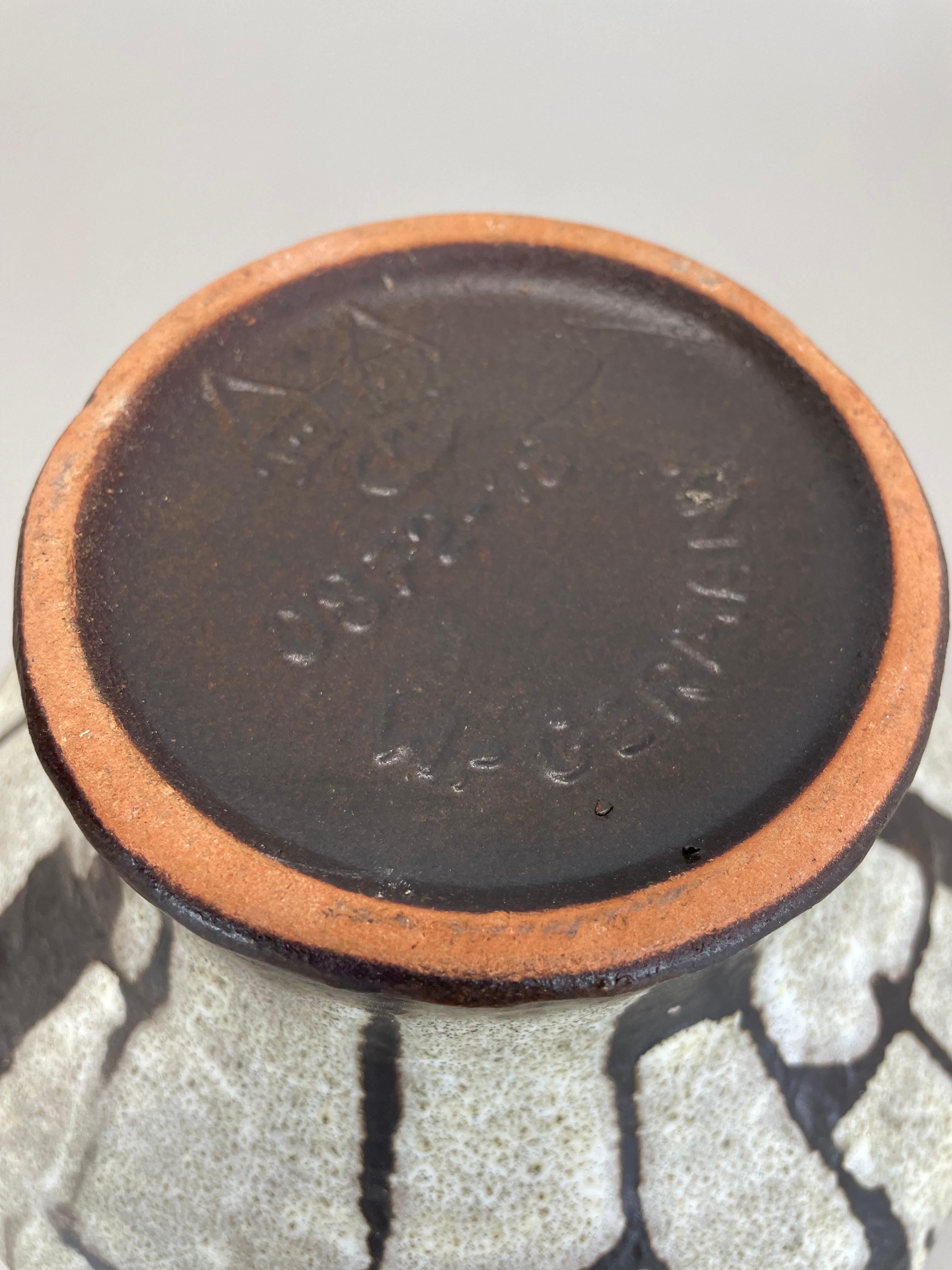 Large Ceramic Brutalist Vase FAT LAVA Carstens Tönnieshof, Germany, 1970s For Sale 12