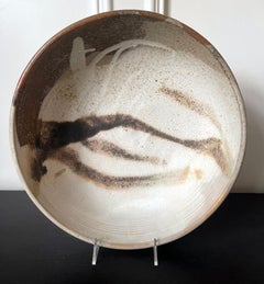 Large Ceramic Center Bowl Toshiko Takaezu