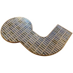 Large Ceramic Coffee Table, France, 1960s