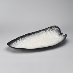 Large Ceramic Dish by Pol Chambost, Mid-Century Modern, France, 1955