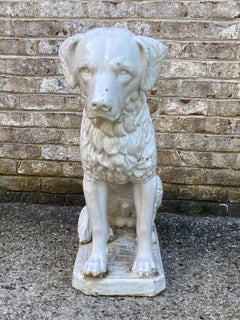 Large Ceramic Dog