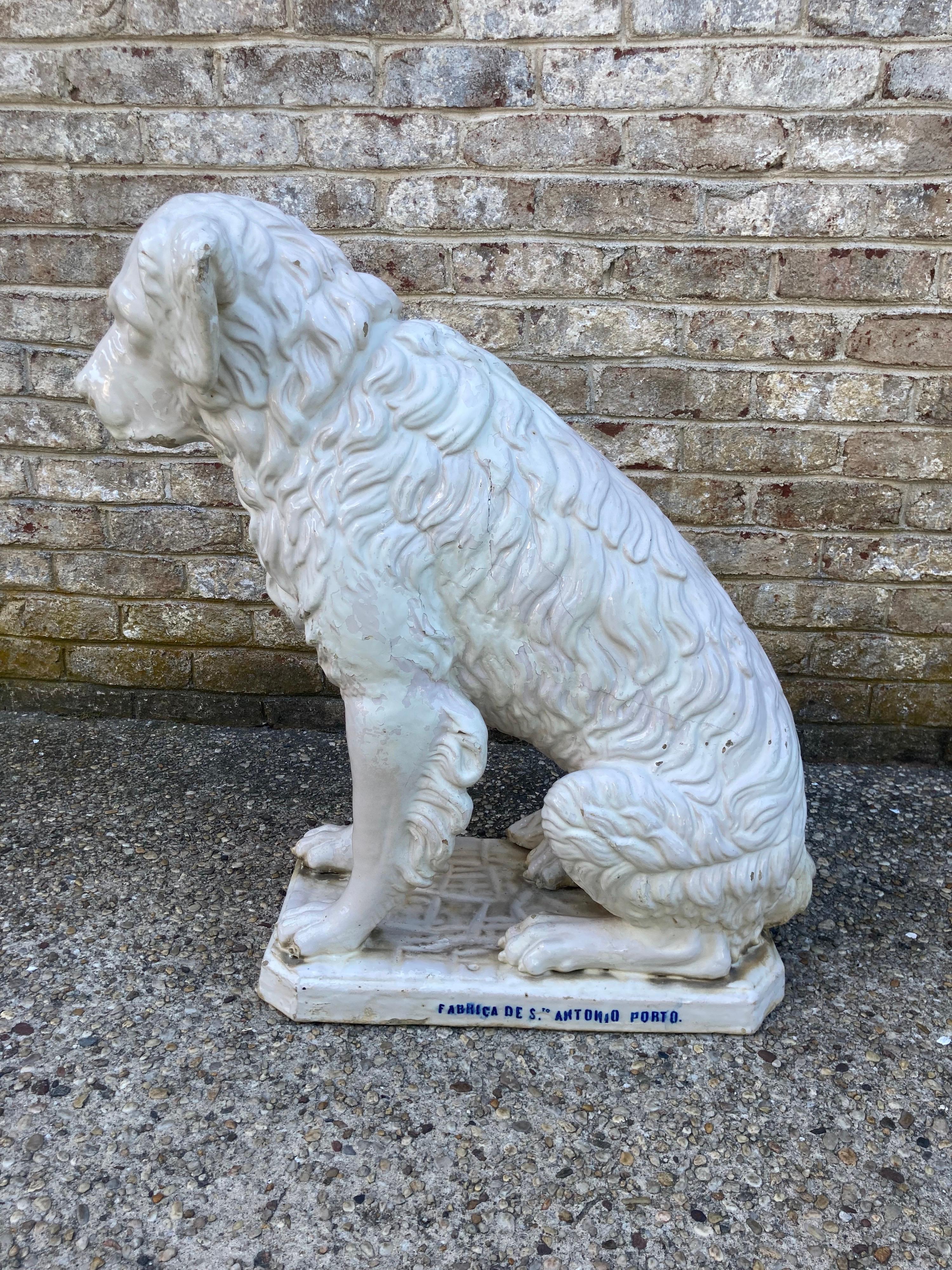large ceramic dogs for sale