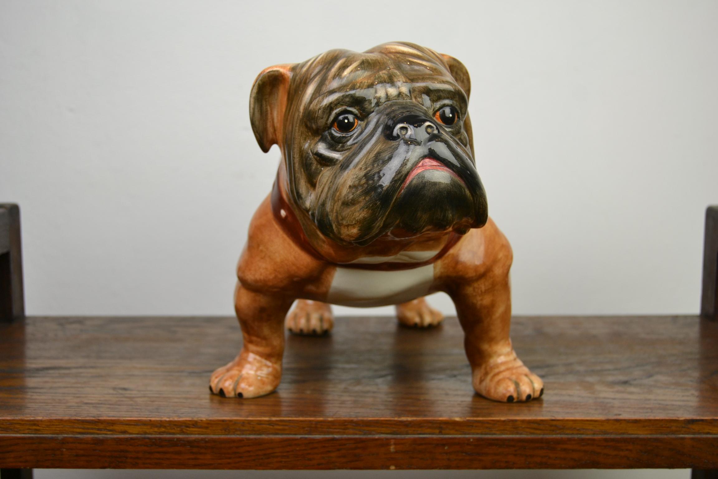 Keramiktasse Hund English Bulldog 