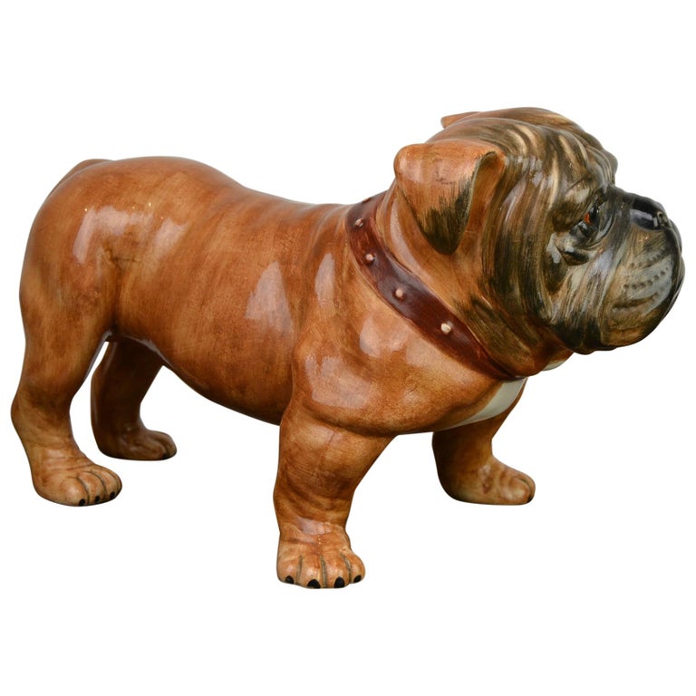 Ceramic Bulldogs - 8 For Sale on 1stDibs | white ceramic bulldog, ceramic  english bulldog, porcelain bulldog