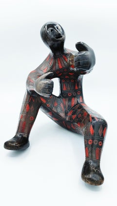 Large Ceramic Figurine Sculpture by Manuel Felguerez 1960s