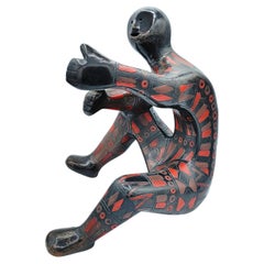 Vintage Large Ceramic Figurine Sculpture by Manuel Felguerez 1960s